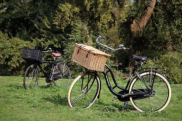 Twee van mijn fietsen als illustratie bij de door mij verzonnen blog vragenlijst de fiets-tag