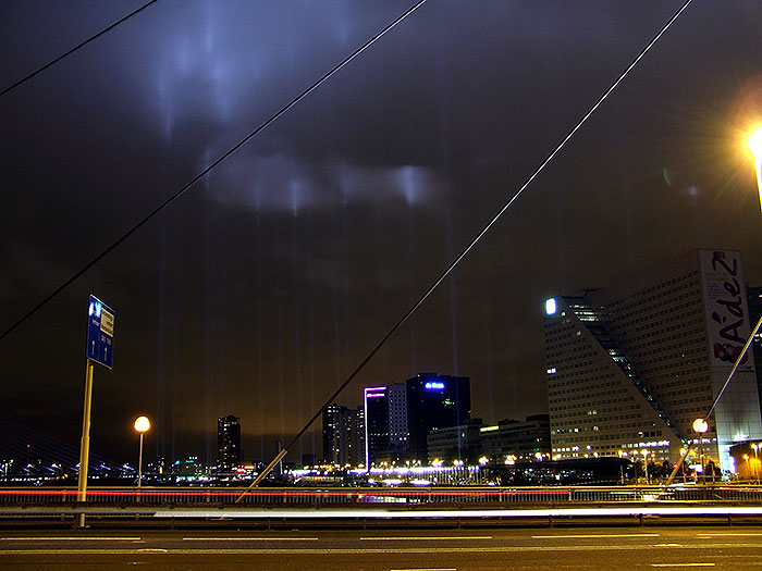 De Rotterdamse brandgrens verlicht in 2007